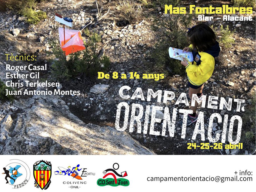 Campamento de Orientación en Alicante